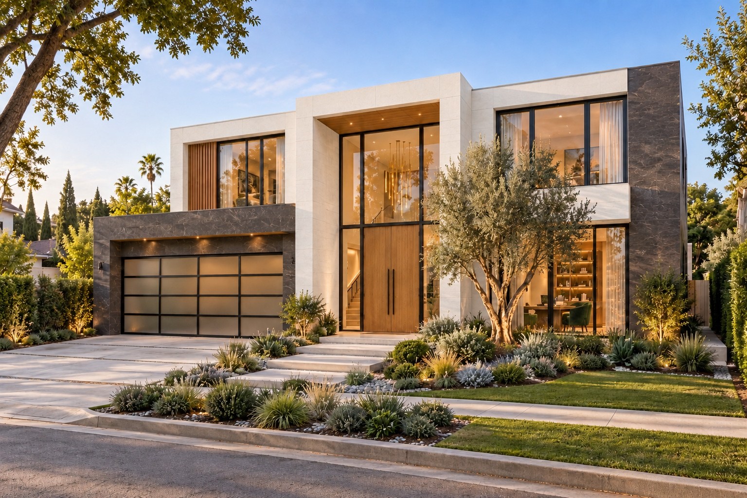 Bel Air Modern Residence exterior
